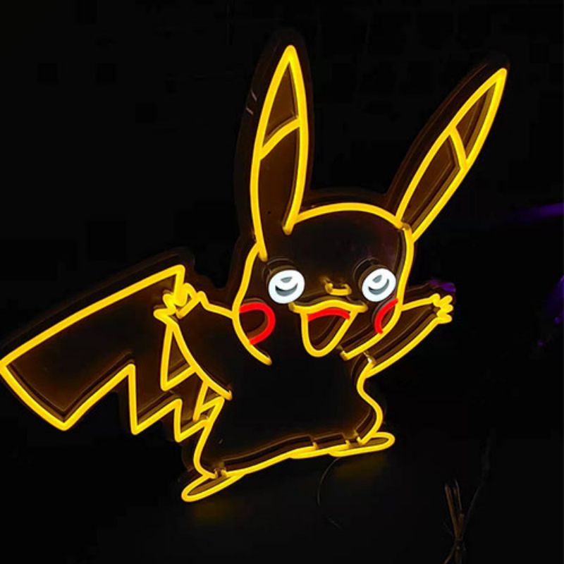 Kartun tangan tanda neon anime 5