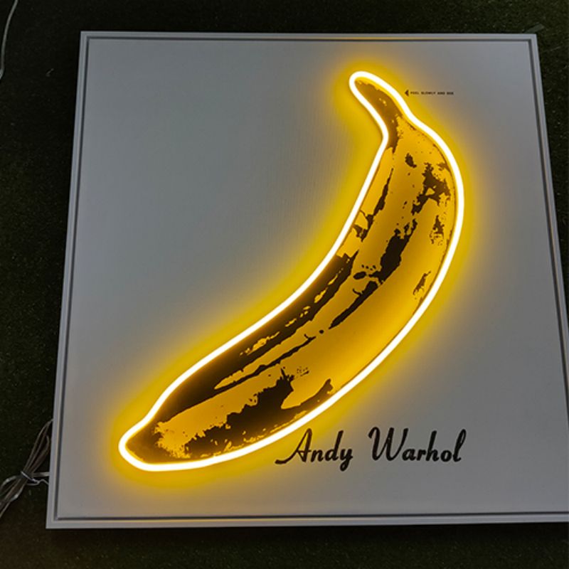 Cartel de neón de banana personalizado neon s3