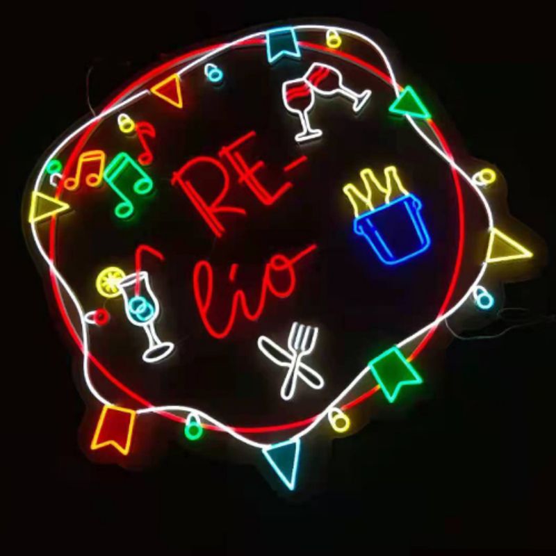 Bar pub neon sign gawenan tangan dri2