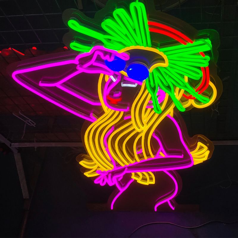 Belle neon signs beautiful wom2