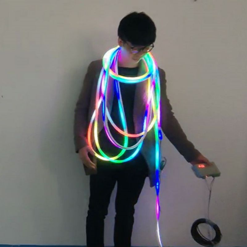 Coarda flexibilă neon cu led de culoare de vis2