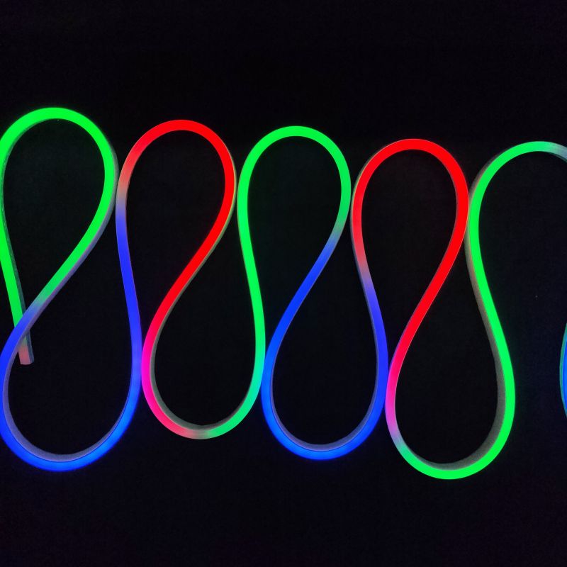Coarda flexibilă neon cu led de culoare de vis3