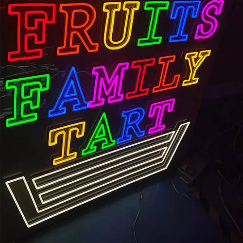 Fruits neon sign custom colorf5