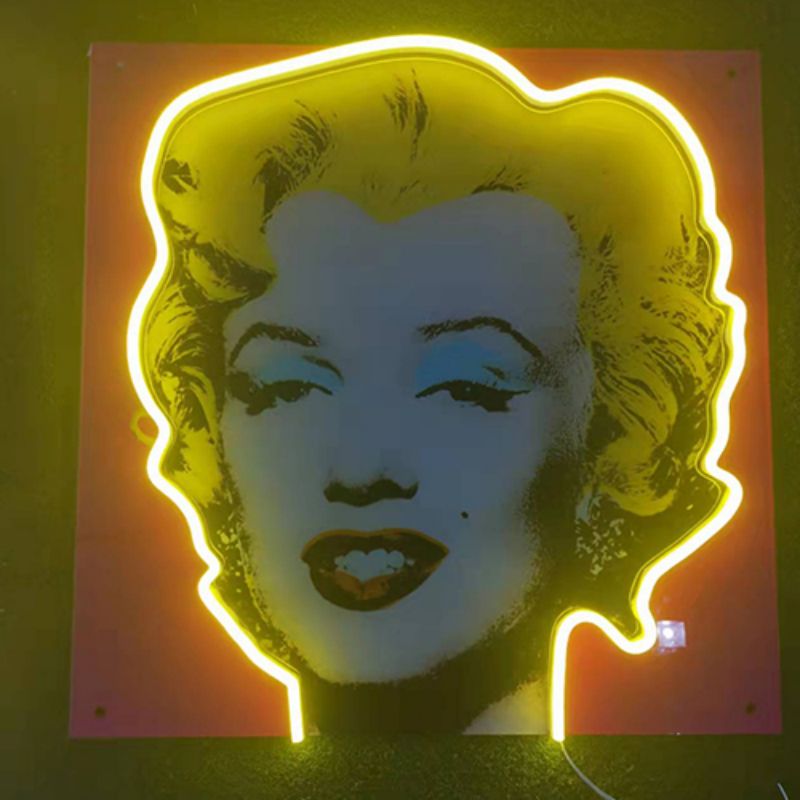 Peinture murale Marilyn Monroe n4