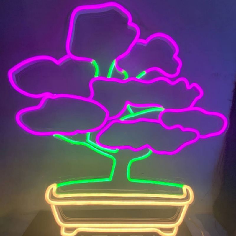 Plant neon sign vasten company1