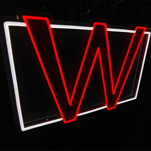 I-vasten ang custom na Logo na mga neon sign 4