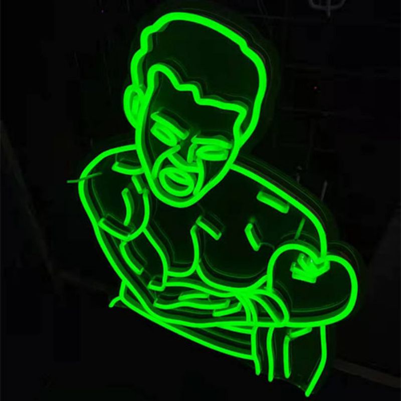 Palawakin ang fitness neon sign boxin3